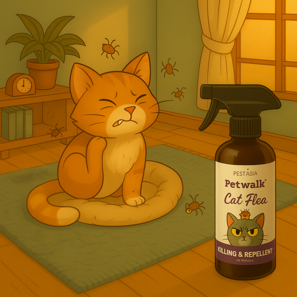 Cat Flea Natural Spray 500ml