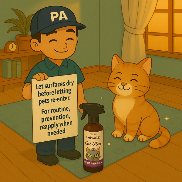 Cat Flea Natural Spray 500ml - Image 6