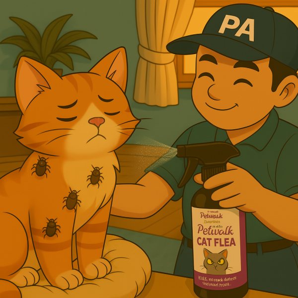 Cat Flea Natural Spray 500ml - Image 3